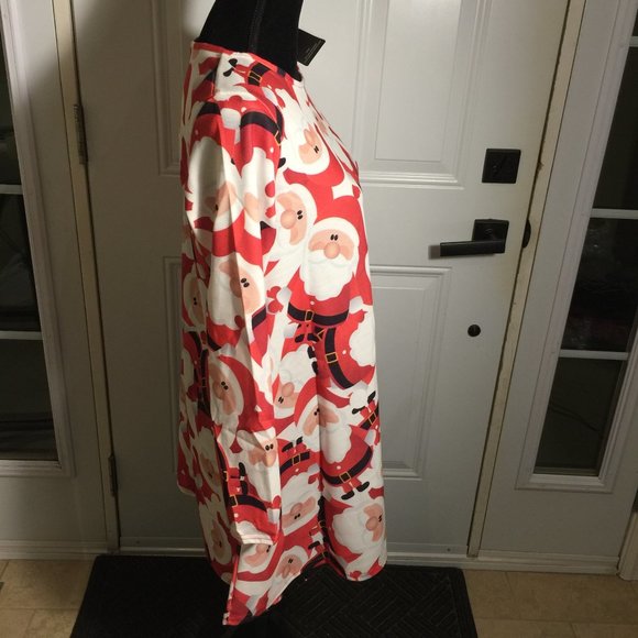 Misslook Ladies Holiday Santa Claus Tunic Top Size Small/Medium - Picture 7 of 14